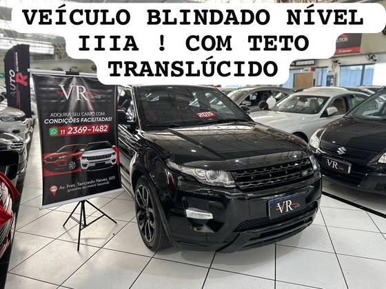 LAND ROVER RANGE ROVER EVOQUE 2.0 DYNAMIC 4WD 16V GASOLINA 4P AUTOMÁTICO