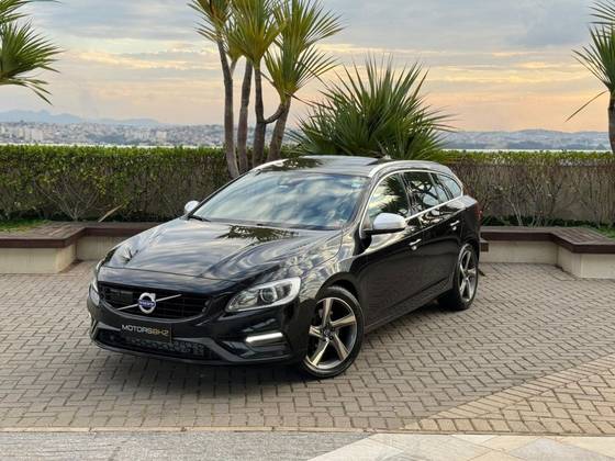 VOLVO V60 2.0 T6 R DESIGN TURBO GASOLINA 4P AUTOMÁTICO