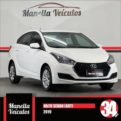HYUNDAI HB20S 1.6 COMFORT PLUS 16V FLEX 4P AUTOMÁTICO