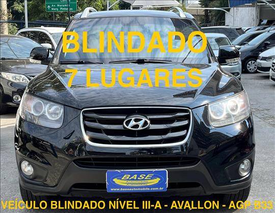 HYUNDAI SANTA FÉ 3.5 MPFI GLS 7 LUGARES V6 24V 285CV GASOLINA 4P AUTOMÁTICO