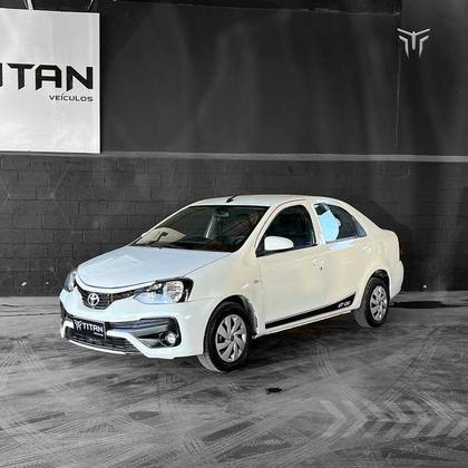 TOYOTA ETIOS 1.3 X 16V FLEX 4P AUTOMÁTICO