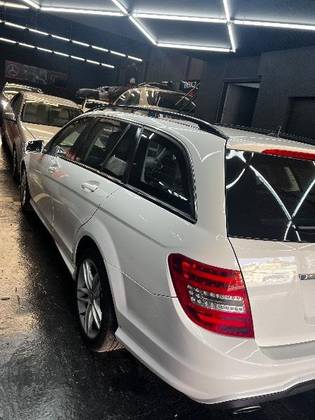 MERCEDES-BENZ C 180 1.6 CGI TOURING 16V TURBO GASOLINA 4P AUTOMÁTICO