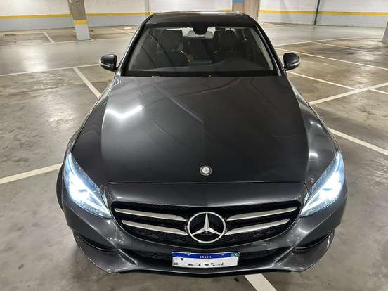 MERCEDES-BENZ-C 180-1.6 CGI AVANTGARDE 16V TURBO GASOLINA 4P AUTOMÁTICO MERCEDES-BENZ-C 180-2014