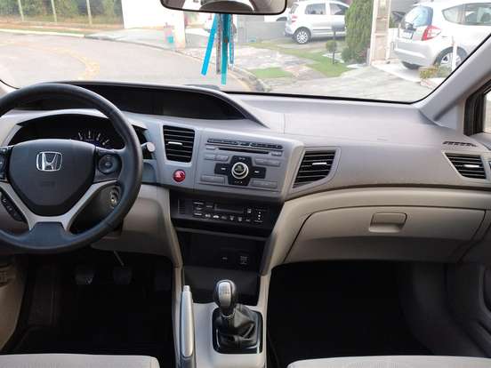 HONDA-CIVIC-1.8 LXS 16V FLEX 4P MANUAL HONDA-CIVIC-2013