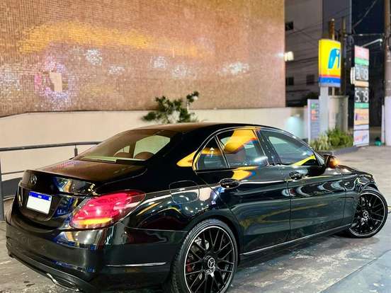 MERCEDES-BENZ-C 180-1.6 CGI AVANTGARDE 16V TURBO GASOLINA 4P AUTOMÁTICO MERCEDES-BENZ-C 180-2015