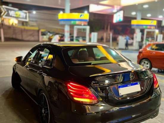 MERCEDES-BENZ-C 180-1.6 CGI AVANTGARDE 16V TURBO GASOLINA 4P AUTOMÁTICO MERCEDES-BENZ-C 180-2015