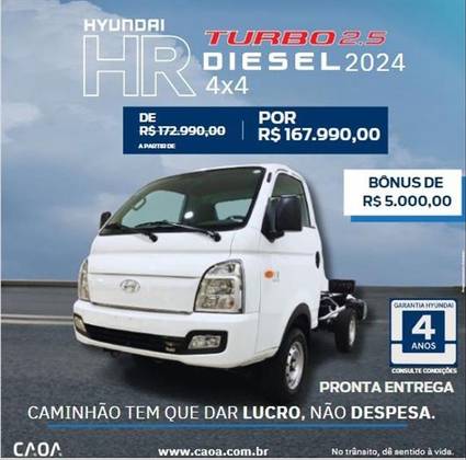HYUNDAI HR 2.5 TURBO DIESEL CS 4WD MANUAL