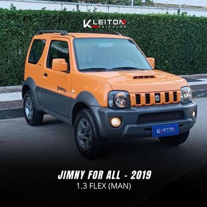 SUZUKI JIMNY 1.3 4ALL 4X4 16V GASOLINA 2P MANUAL