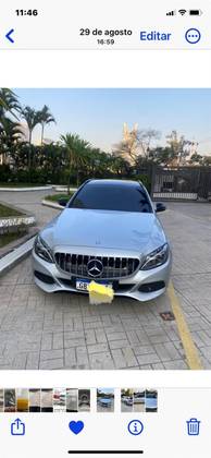 MERCEDES-BENZ C 180 1.6 CGI ESTATE AVANTGARDE 16V TURBO GASOLINA 4P AUTOMÁTICO