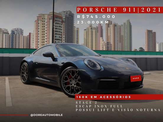 PORSCHE-911-3.0 24V H6 GASOLINA CARRERA PDK PORSCHE-911-2021