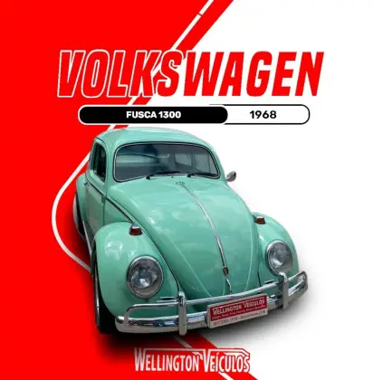 VOLKSWAGEN FUSCA 1.3 8V GASOLINA 2P MANUAL