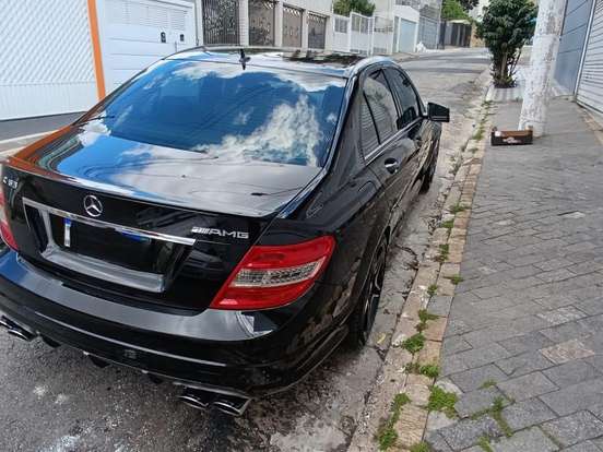 MERCEDES-BENZ-C 63 AMG-6.3 SEDAN V8 GASOLINA 4P AUTOMATICO MERCEDES-BENZ-C 63 AMG-2009