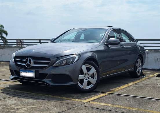 MERCEDES-BENZ-C 200-2.0 CGI AVANTGARDE 16V GASOLINA 4P AUTOMÁTICO MERCEDES-BENZ-C 200-2017