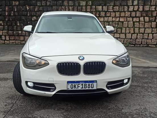 BMW-118i-1.6 SPORT GP 16V TURBO GASOLINA 4P AUTOMÁTICO BMW-118i-2014