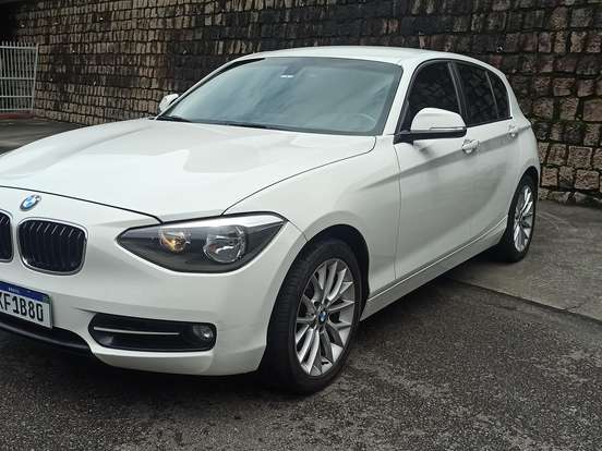 BMW-118i-1.6 SPORT GP 16V TURBO GASOLINA 4P AUTOMÁTICO BMW-118i-2014