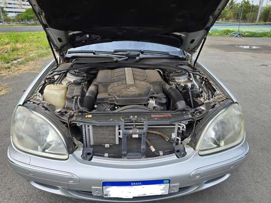 MERCEDES-BENZ-S 500-5.5 L SEDAN V8 GASOLINA 4P AUTOMÁTICO MERCEDES-BENZ-S 500-2000