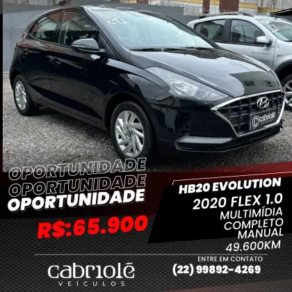 HYUNDAI HB20 1.0 12V FLEX EVOLUTION MANUAL HYUNDAI HB20 1.0 12V FLEX EVOLUTION MANUAL