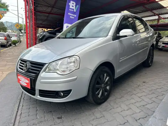 VOLKSWAGEN-POLO SEDAN-1.6 MI COMFORTLINE 8V FLEX 4P MANUAL VOLKSWAGEN-POLO SEDAN-2009