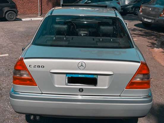 MERCEDES-BENZ-C 280-2.8 ELEGANCE 6 CILINDROS GASOLINA 4P AUTOMÁTICO MERCEDES-BENZ-C 280-1997