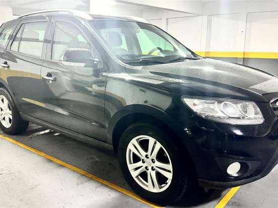HYUNDAI-SANTA FÉ-3.5 MPFI GLS 7 LUGARES V6 24V 285CV GASOLINA 4P AUTOMÁTICO HYUNDAI-SANTA FÉ-2010