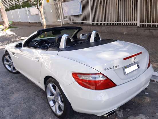 MERCEDES-BENZ-SLK 250-1.8 CGI 16V TURBO GASOLINA 2P AUTOMÁTICO MERCEDES-BENZ-SLK 250-2013