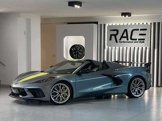 CHEVROLET-CORVETTE-6.2 V8 LT3 GASOLINA STINGRAY C8.R SPECIAL EDITION CONVERSIVEL AUTOMÁTICO CHEVROLET-CORVETTE-2021