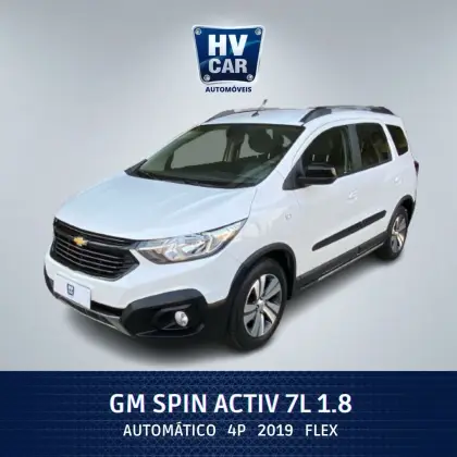 CHEVROLET SPIN 1.8 ACTIV7 8V FLEX 4P AUTOMÁTICO