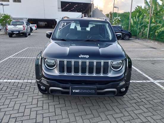 JEEP-RENEGADE-1.8 16V FLEX LIMITED 4P AUTOMÁTICO JEEP-RENEGADE-2021
