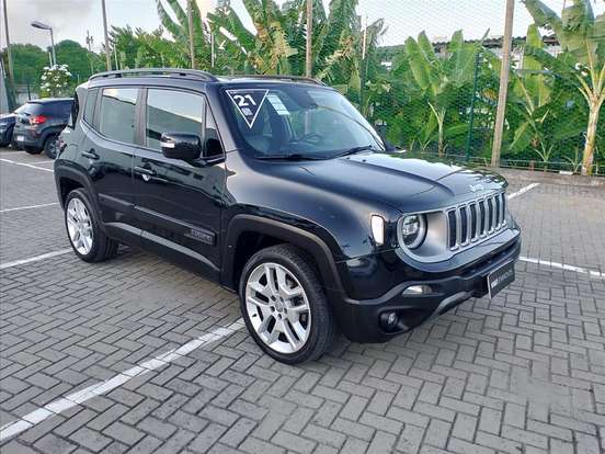 JEEP-RENEGADE-1.8 16V FLEX LIMITED 4P AUTOMÁTICO JEEP-RENEGADE-2021