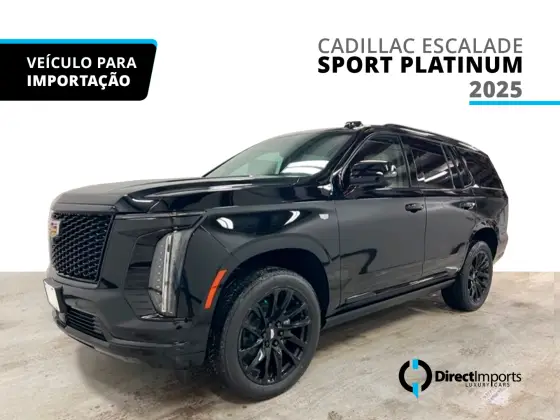 CADILLAC ESCALADE 6.2 V8 GASOLINA ESV SPORT PLATINUM 4WD AUTOMÁTICO