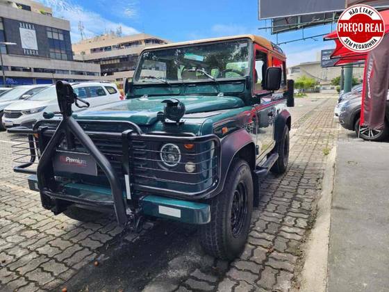 LAND ROVER DEFENDER 2.5 90 SW TETO RIGIDO 4X4 TURBO INTERCOOLER DIESEL 2P MANUAL