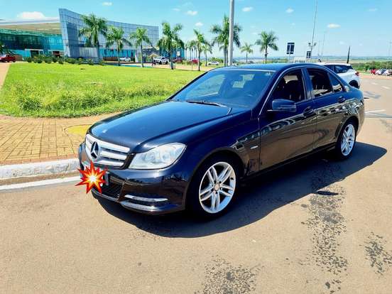 MERCEDES-BENZ-C 180-1.6 CGI CLASSIC 16V TURBO GASOLINA 4P AUTOMÁTICO MERCEDES-BENZ-C 180-2012