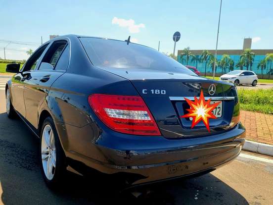 MERCEDES-BENZ-C 180-1.6 CGI CLASSIC 16V TURBO GASOLINA 4P AUTOMÁTICO MERCEDES-BENZ-C 180-2012