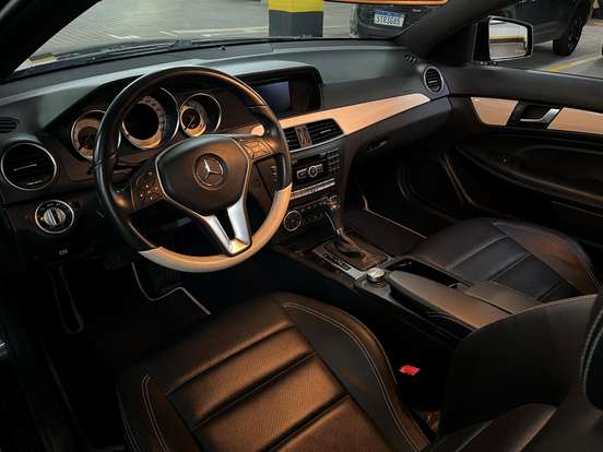 MERCEDES-BENZ-C 180-1.8 CGI COUPÉ TURBO 16V GASOLINA 2P AUTOMÁTICO MERCEDES-BENZ-C 180-2012