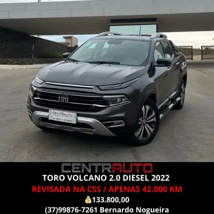 FIAT TORO 2.0 16V TURBO DIESEL VOLCANO 4WD AT9