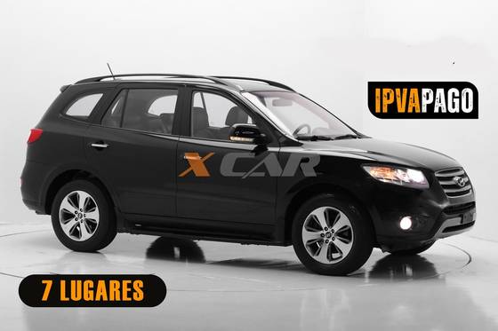 HYUNDAI SANTA FÉ 3.5 MPFI GLS 7 LUGARES V6 24V 285CV GASOLINA 4P AUTOMÁTICO