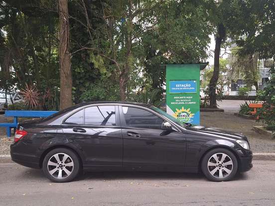 MERCEDES-BENZ-C 200 K-1.8 KOMPRESSOR CLASSIC 16V GASOLINA 4P AUTOMÁTICO MERCEDES-BENZ-C 200 K-2009