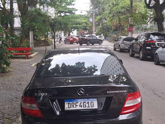 MERCEDES-BENZ-C 200 K-1.8 KOMPRESSOR CLASSIC 16V GASOLINA 4P AUTOMÁTICO MERCEDES-BENZ-C 200 K-2009