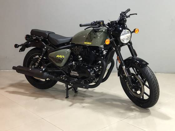 ROYAL ENFIELD SHOTGUN 650 STENCIL WHITE 