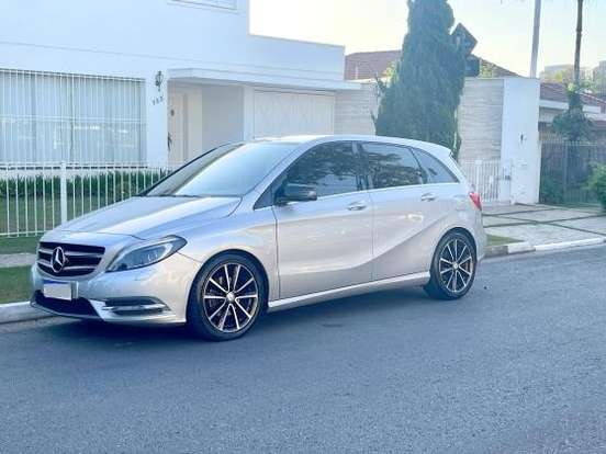 MERCEDES-BENZ-B 200-1.6 SPORT TURBO GASOLINA 4P AUTOMÁTICO MERCEDES-BENZ-B 200-2012
