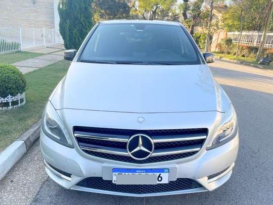 MERCEDES-BENZ-B 200-1.6 SPORT TURBO GASOLINA 4P AUTOMÁTICO MERCEDES-BENZ-B 200-2012