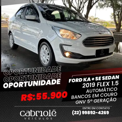 FORD KA 1.5 TI-VCT FLEX SE SEDAN AUTOMÁTICO