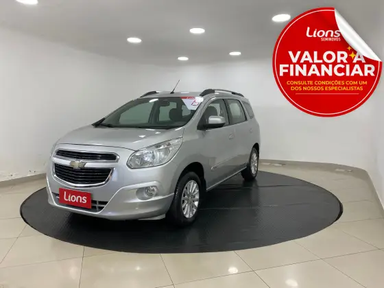 CHEVROLET SPIN 1.8 LT 8V FLEX 4P AUTOMÁTICO CHEVROLET SPIN 1.8 LT 8V FLEX 4P AUTOMÁTICO