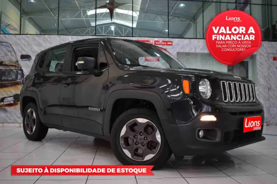 JEEP RENEGADE 1.8 16V FLEX SPORT 4P AUTOMÁTICO JEEP RENEGADE 1.8 16V FLEX SPORT 4P AUTOMÁTICO