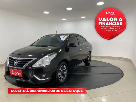 NISSAN VERSA 1.6 16V FLEX SL 4P MANUAL NISSAN VERSA 1.6 16V FLEX SL 4P MANUAL
