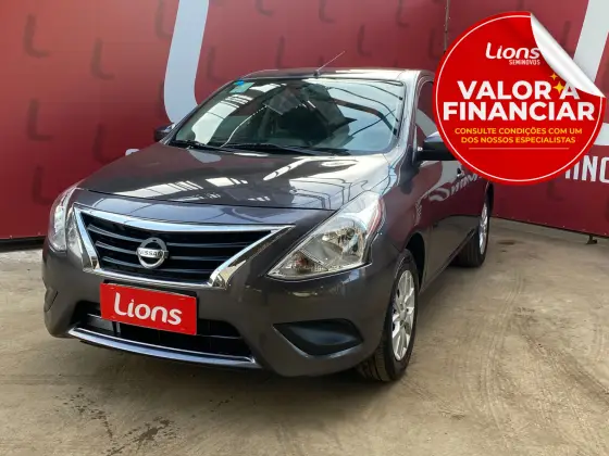 NISSAN VERSA 1.6 16V FLEX SV 4P MANUAL NISSAN VERSA 1.6 16V FLEX SV 4P MANUAL