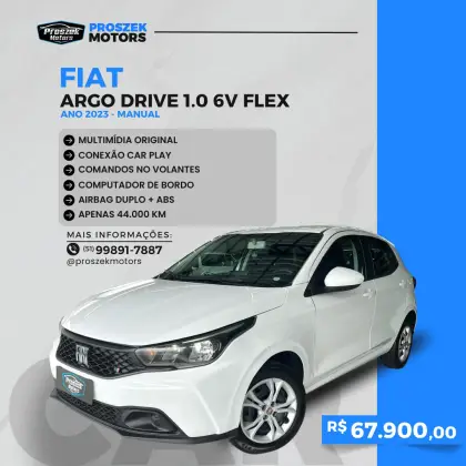 FIAT ARGO 1.0 FIREFLY FLEX DRIVE MANUAL
