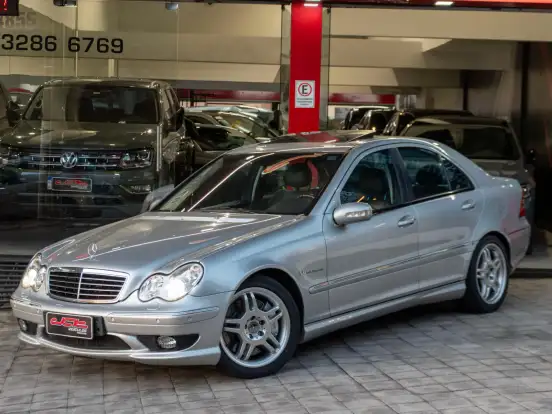 MERCEDES-BENZ-C 32K AMG-3.2 SEDAN V6 24V GASOLINA 4P AUTOMÁTICO MERCEDES-BENZ-C 32K AMG-2001