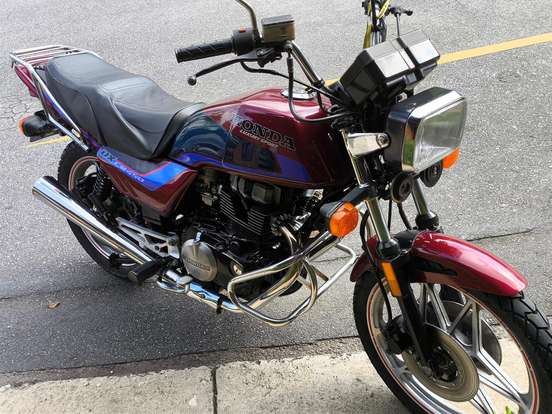 HONDA-CB 450 DX HONDA-CB 450 DX-1992
