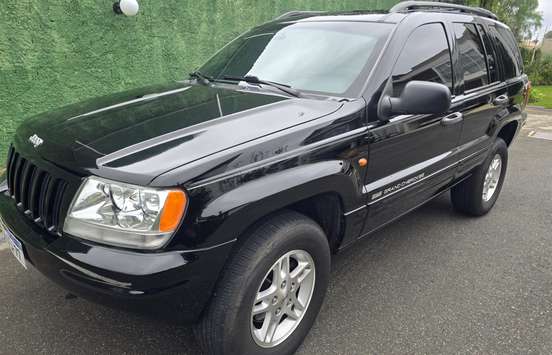 JEEP-GRAND CHEROKEE-4.7 LIMITED QUADRA DRIVE 4X4 V8 16V GASOLINA 4P AUTOMÁTICO JEEP-GRAND CHEROKEE-2000